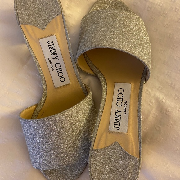 Jimmy Choo slip on sandal - Picture 3 of 5